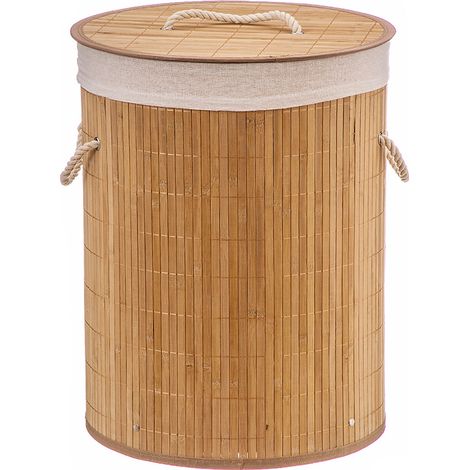 Wäschekorb aus Bambus 35x35x50 cm caison