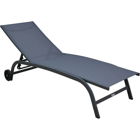 Tumbona NAILEA DELUXE – Antracita