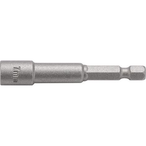 TECWERK Steckschlüsseleinsatz m.6-KT.-Antr.SW 5,5mm L.60mm m.Magnet TECWERK