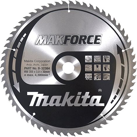 MAKITA B-32384 DISCO HM 355/30/60D