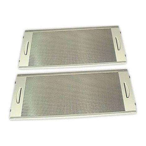 Filtre Metallique Hotte X 2 524780023 Pour HOTTE