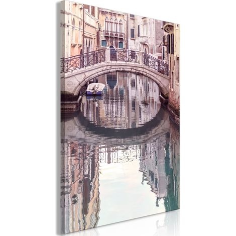 Dipinto - Mezzogiorno a Venezia (1 parte) verticale (1/3)