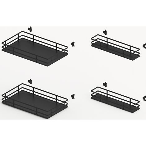 Hettich Iseo Tablarset 2+2 400 KB600 anthrazit