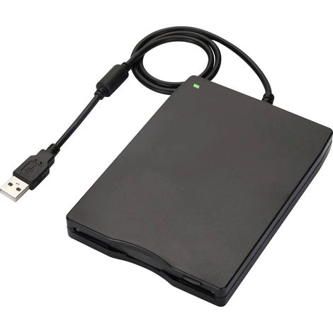 [NEUWERTIG] B-Ware Xlyne Diskettenlaufwerk Floppy Laufwerk Usb Anschluss Schwarz Extern Computer