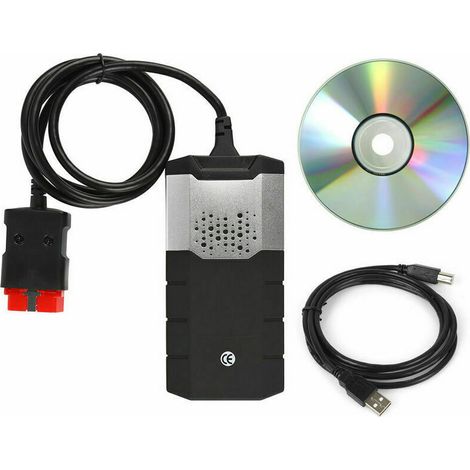 Vci Vd Ds150E Cdp Pro for Delphis 2016.R0 with Bluetooth Ds and Keygen Obd2 Diagnostic Tool Activator Scanner Black (1/5)