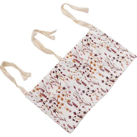 Babybett-Organizer mit 2 Taschen, bedruckter Baumwolle, hohes Fassungsvermögen, verstellbare Hänge-Wickeltasche Typ 2 (1/5)