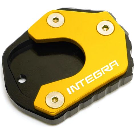 Béquille latérale CNC neuve (jaune) 2023, compatible avec HONDA NM-4 Integra 750 (2014-2015) Maxpower (1/4)