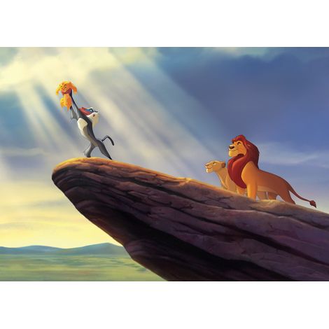 Komar Wandtapete - Disney The Lion King The New King - 250 x 350 cm - Vlies - für Kinderzimmer (1/3)
