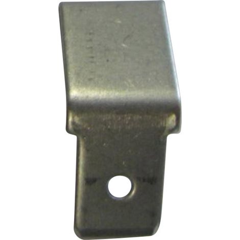 Vogt Verbindungstechnik 3841.8 Steckzunge  Steckbreite: 6.3 mm Steckdicke: 0.8 mm 45 ° Unisoliert Me
