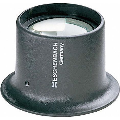 Eschenbach 1124110 Uhrmacherlupe Vergrößerungsfaktor: 10 x Linsengröße: (Ø) 25 mm Anthrazit