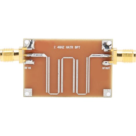 Module Filtre Passe-Bande Microstrip 2.4GHz pour Carte Signal Électronique (1/5)