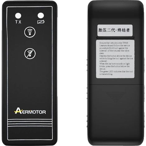 Outil de surveillance de la pression des pneus, activation TPMS, WiFi activé, Réinitialiser V2 (1/2)