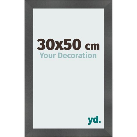 yd. - Cadre photo 30x50 - Noir Mat - MDF - Pisa (1/5)