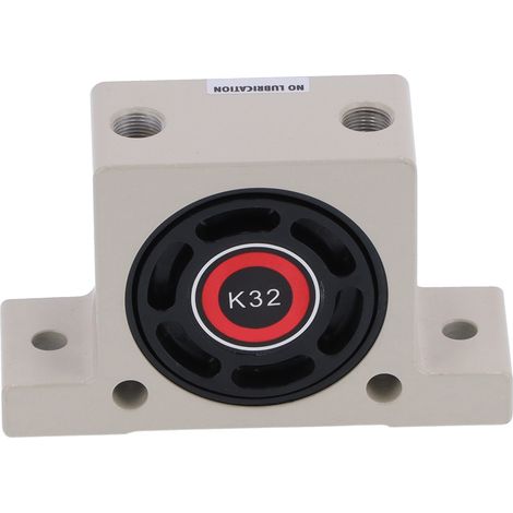 Vibrateur pneumatique à bille en alliage d'aluminium pour table vibrante industrielle, filetage 3/8 pouce, modèle K32, équipement de vibration robuste (1/5)