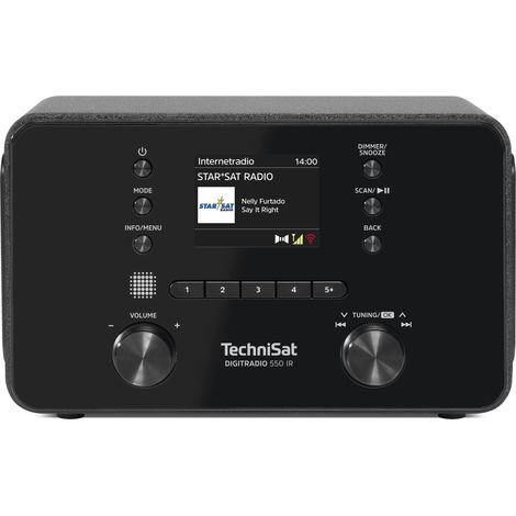TechniSat Digitradio 550 IR Personal Digital Negro (1/5)