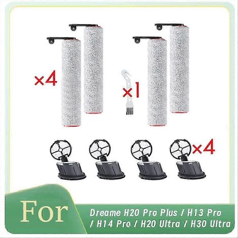 Accessoires compatibles pour l'aspirateur Dreame Ultra : brosse rotative et filtre HEPA DPWHBYV (1/4)