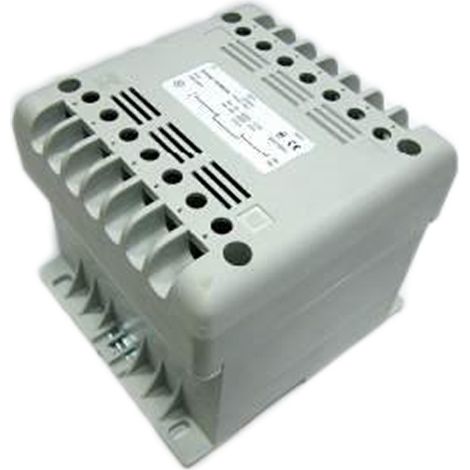 Transformateur rail DIN, Vin 400V c.a., Vout 24V c.a., 400VA ( Prix pour 1 )