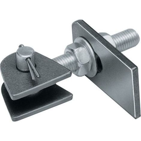 GAH  Alberts  Bisagra  de  puerta  ajustable  146x23x55x130x28x50x16x8mm  STA  en  bruto  Btl  -  411138 (1/5)