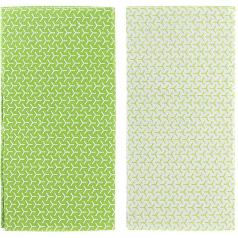 Lot de 2 tapis de réfrigérateur verts (1/2)