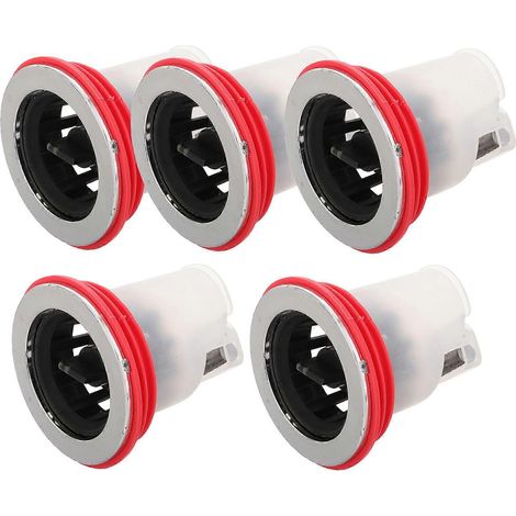 Lot de 5 joints d'étanchéité pour siphon de douche, anti-odeurs, pour salle de bain et salle d'eau. Bouchon anti-refoulement universel. Accessoires de plomberie pour cuisine et salle de bain. (1/5)