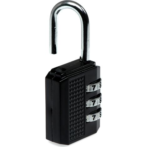 Cadenas à bagages, combinaison reconfigurable, solution de sécurité portable pour valises, sacs à dos et casiers en voyage.-AquaForge (1/2)