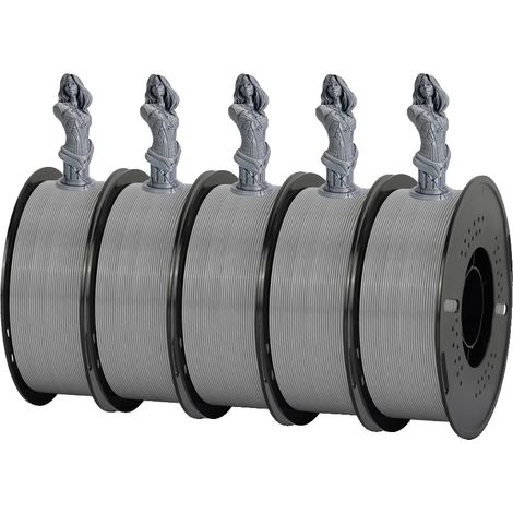 3D-Filament, Durchmesser 1,75 mm, PETG Grau (1/2)