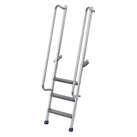 Echelle d'accès dalle fixe - 5 marches - Hauteur d'accès de 1.50m - MAD-SPF-150