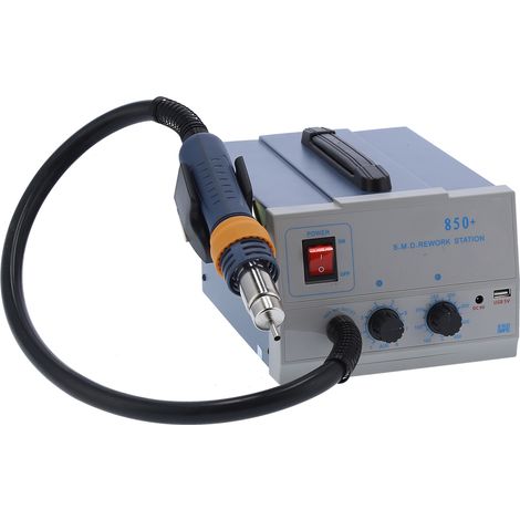 Station de dessoudage à air chaud réglable pour réparation de téléphones portables, fer à souder, prise UE, 220 V CA (1/5)