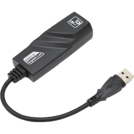 Adaptateur Ethernet Gigabit USB 3.0 vers RJ45 Auto MDIX Full Duplex Half Duplex Large Compatibilité Adaptateur Ethernet filaire (1/5)