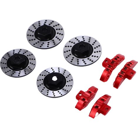 Kit de goupilles hexagonales pour étrier de frein à rotor, compatible avec les voitures radiocommandées TRAXXAS 4-TEC DRIFT 1/10 (pièces de frein en alliage d'aluminium). (1/5)