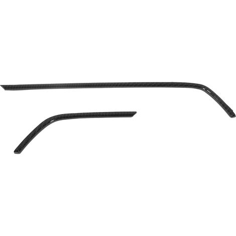 Pièces Carbone Fibre Décor Intérieur Sortie Air Climatisation Couvre Bouche Aération Remplacement Civic 2016-2020 (1/5)