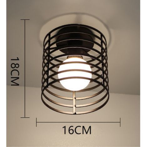 Lampada da parete geometrica in ferro battuto per soggiorno, cucina, mansarda, sala da pranzo, caffè (lampadina non inclusa) Sette strati di luce bianca rotonda E27 (1/5)