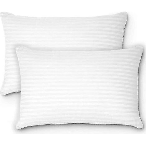 Oreillers de lit Beckham Hotel Collection pour un sommeil réparateur - Taille Queen, lot de 2 - Oreiller rafraîchissant en gel de luxe pour le dos, le ventre ou le côté