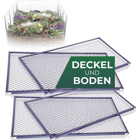 2x Novatool Komposter Garten-Komposter