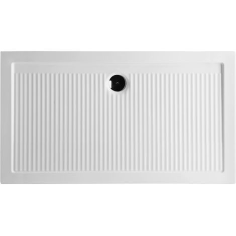 Piatto doccia 70x120 h.6 in ceramica bianco lucido Ferdy di (1/5)