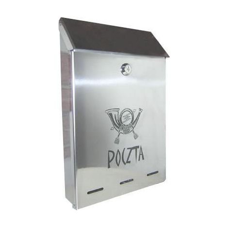 no-name A-4N2 cassetta postale in acciaio inox sicura