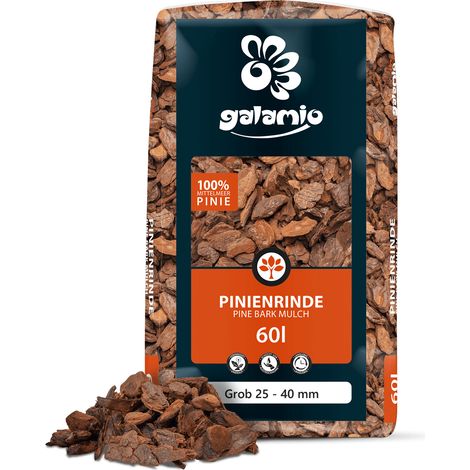 Galamio Rindenmulch Pinie Grob 60l (1/5)
