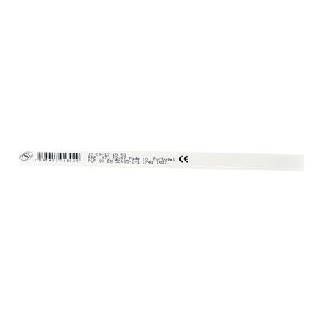 Gola per cavi TV (bianco 9016) 7 x 12 mm Bianco 2 metri - Zenitech
