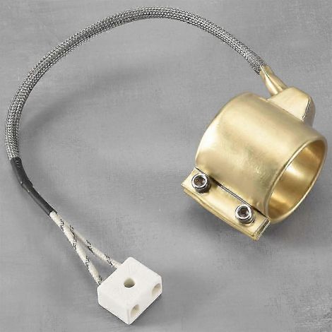 Bande chauffante électrique en cuivre 40 x 40 mm, 220 V, 220 W, anneau chauffant en cuivre, référence 1128 (1/5)