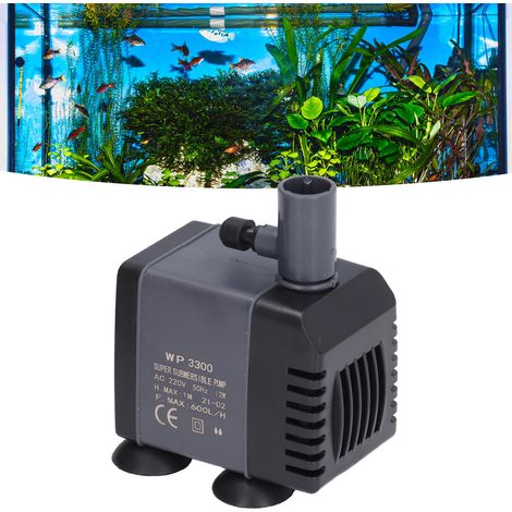 Mini pompe submersible pour aquariums, pompe à eau, 220V (norme nationale). (1/5)