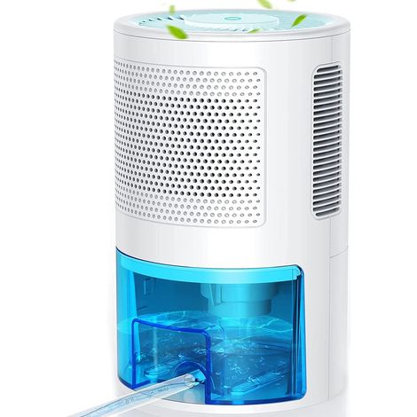 MIMOSON-Dehumidifier Electric - Portable Dehumidifier 1800ML Room Dehumidifier Air Dryer With Drain Hose, Dehumidifier for Bedroom Bathroom Garage, Dehumidifier Area up to 38㎡ (1/5)