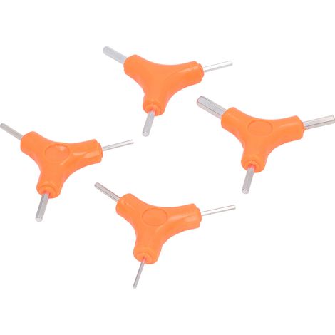 Clé à 6 pans4 Clés Y pour Vélo - 3 Bras Portatif Maintenance Cycle Pratique - 40Cr Durable 4 Modèles (1/5)