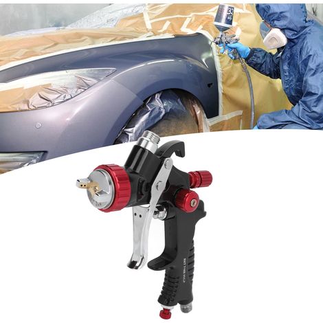 Pistola pulverizadora de alta precisión G1/4 de 600 ml para aplicaciones automotrices e industriales. (1/5)