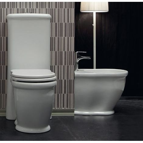 Sanitari Time monoblocco con sedile in poliestere softclose cm.