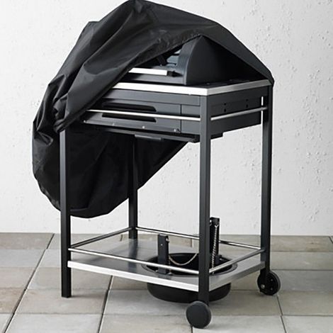 Housse de protection pour barbecue d'extérieur, protection anti-poussière pour meubles, imperméable, accessoires pour barbecue 68 x 68 x 72 cm (1/5)