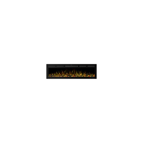 Parrot Uncle 152 cm Electric Fireplace Insert Built-in LED Flame Effect Heater 750W/1500W Dual Flame Remote Control Timer