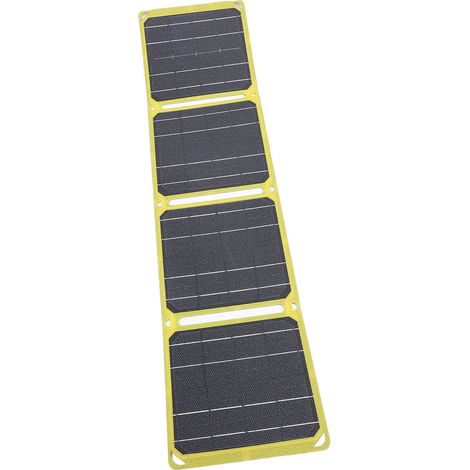 40W Panneau Solaire Repliable Silicium Monocristallin ETFE Étanche USB Type-C DC Transportable avec Régulateur de Tension pour Camping Plein Air (1/5)