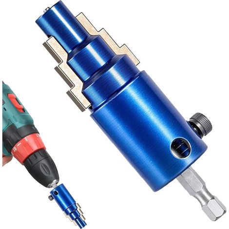 Outil D'extracteur De Tuyau Cassé Débristoueur De Filetage De Tuyau Cassé Adapté aux Tubes 1/2 3/4 1 Pouce Outil de Removal Robuste pour Robinet Valve Toilette Évier (1/5)