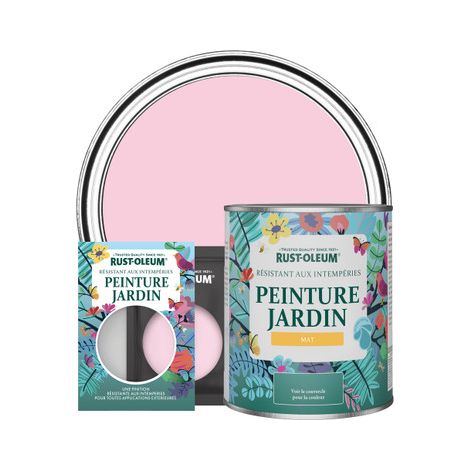 Peinture Jardin, Finition Mat - Bonbon (1/3)