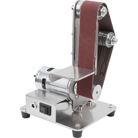 Mini ponceuse à bande électrique multifonctionnelle 775, machine de polissage et de meulage pour le bricolage, prise 110-240 V. (1/5)